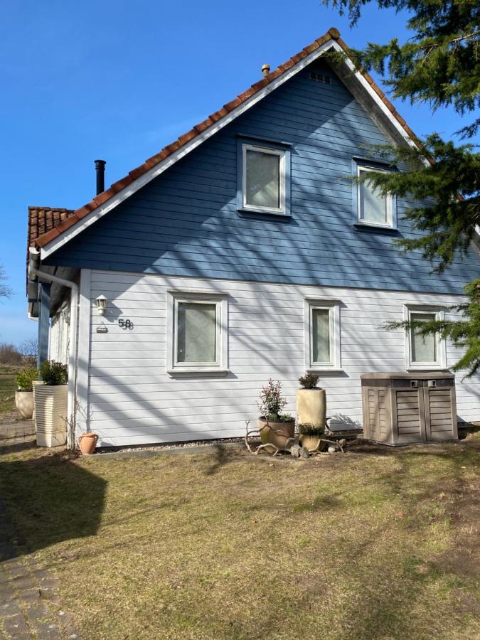 Freistehendes Einfamilienhaus Mit Boddenblick Naehe Ostsee Fuhlendorf  Bagian luar foto