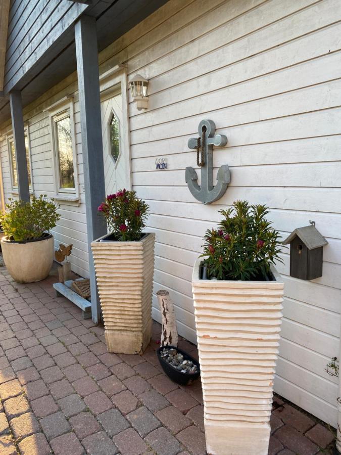 Freistehendes Einfamilienhaus Mit Boddenblick Naehe Ostsee Fuhlendorf  Bagian luar foto