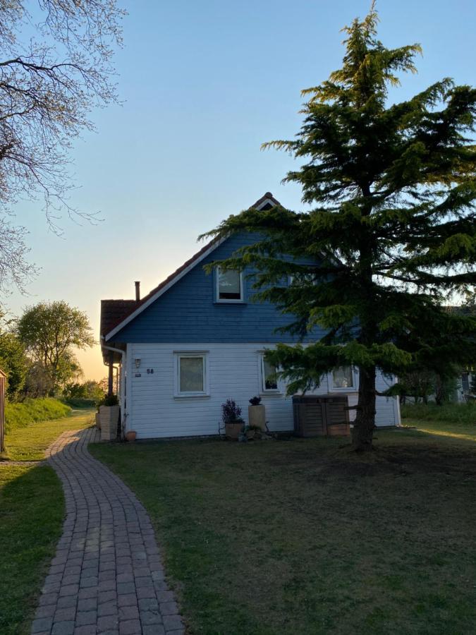 Freistehendes Einfamilienhaus Mit Boddenblick Naehe Ostsee Fuhlendorf  Bagian luar foto